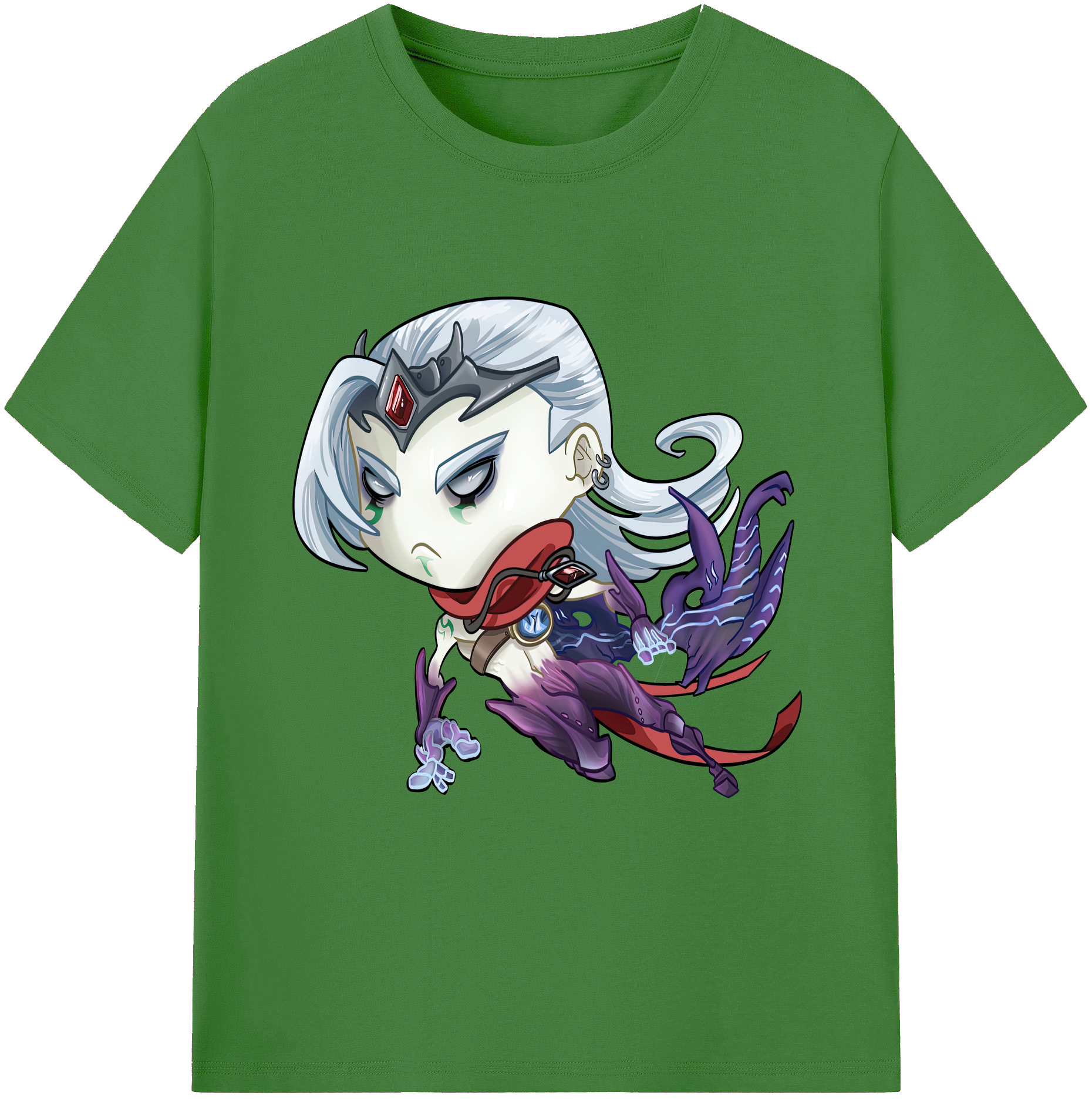リーグ・オブ・レジェンド League of Legends LOL レディースカジュアルプリントTシャツ（綿100％）